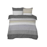 POSTELJNINA GEO PATCH,200X200,2X50X70