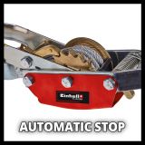 ROČNI VLEK Z ŽIČNO VRVJO EINHELL POTEZNA VITEL TC-LW 2000 3.3M VRVI