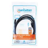 POVEZOVALNI KABEL MANHATTAN 4K@60HZ HDMI ETH 3M