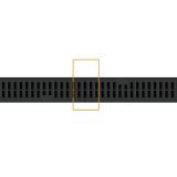 PP KANALETA 2PR-EASY1 Z PP REŠETKO SV.D.70X70MM, L=1M, A15KN