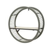 PP MIZA DECORIS STENSKA POLICA IZ LESA 18X56X56 CM