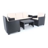 PP VRTNA GARNITURA PROGARDEN ARENA, ANTRACIT Z BLAZINAMI