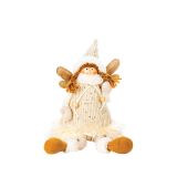 PRAZNIČNA FIGURA GLOSSTYLE DEKLICA Z V. NOGAMI 42 CM TEKSTILNA SORTIRANO