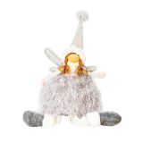 PRAZNIČNA FIGURA GLOSSTYLE DEKLICA Z V. NOGAMI 58 CM TEKSTILNA SORTIRANO