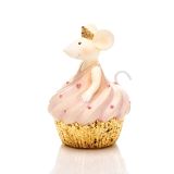 PRAZNIČNA FIGURA GLOSSTYLE TORTICA Z MIŠKO 9.7 CM