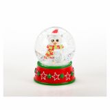 PRAZNIČNA FIGURA GLOSSTYLE VODNA KROGLA SNEŽAK 8.5 CM