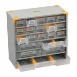 PREDALNIK ALLIT 300X140X295 MM KOVINSKI 20 PREDALČKOV, 10 PREGRAD