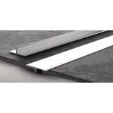 PREHODNI ALU PROFIL CEZAR T26 10X18MM 1 M SREBRN