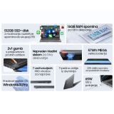 PRENOSNI RAČUNALNIK BLACKVIEW ACEBOOK 12 SIVA