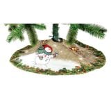 KOŠARA ALI PODLAGA GLOSSTYLE PREPROGA FI 90 CM ZA JELKO ZELENA PRINT