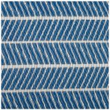 PREPROGA NATERIAL ENOS 120X180 MODRA/BEŽ ZUNANJA