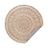 PREPROGA SONGMICS HOME OKROGLA 120 CM BEŽ