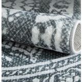 PREPROGA SONGMICS HOME OKROGLA 160 CM TEMNO SIVA