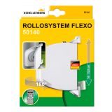 PRIBOR SCHELLENBERG NAVIJALEC ZA ROLETE FLEXO MINI S TEČAJI BEL