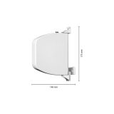 PRIBOR SCHELLENBERG NAVIJALEC ZA ROLETE FLEXO MINI S TEČAJI BEL