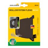 PRIBOR SCHELLENBERG NAVIJALEC ZA ROLETE FLEXO MINI S TEČAJI RJAV