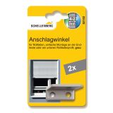 SCHELLENBERG KOTNI ODBOJNIK ZA ROLETE SIVE BARVE