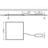 LED PANEL TRILUX SIELLA G8 M73 PW19 28-40/3ML-8MC ET