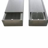 PRIBOR ZA PARAPETNI KANAL QUADRO PLOŠČA KONČNA ZA KANAL ZA 100 X 60