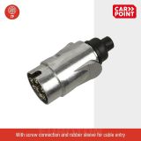 PRIBOR ZA PRIKOLICO CARPOINT VTIKAČ 7 POL 12V ALU