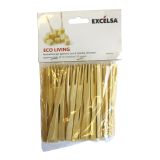 PRIBOR ZA SERVIRANJE NABODALA VILICE 9 CM LES BAMBUS 50/1