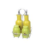 PRIBOR ZA ZAČIMBE TOGNANA DOLCE CASA RUSTIC ZA SOL, POPER, OLJE, KIS