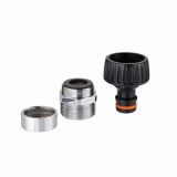 PRIKLJUČNA SPOJKA ZA KUHINJSKO  ALI KOPALNIŠKO ARMATURO S KOVINSKIM FILTROM IN ADAPTERJEM.