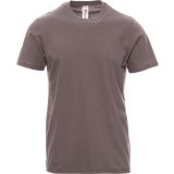 MAJICA KRATKI ROKAV PAYPER PRINT, KOVINSKO SIVA, XL T-SHIRT