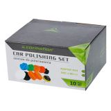 PRIPOMOČEK ZA ČIŠČENJE CARMOTION SET POLIRNIH GOBIC NASTAVEK 80MM 10/1