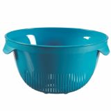 PRIPOMOČEK ZA ODCEJANJE CURVER CEDILO Z ROČAJEMA TURKIZ