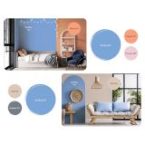 PRIPRAVLJENA BARVA JUB JUPOL TREND SKY BLUE 443 2.5 L