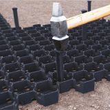 PRITRDILNI ELEMENT ZA NEVIDN ROBNIK 2PR TERRA, IZ PP MATERIALA, L=180MM