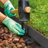 PRITRDILNI ELEMENT ZA NEVIDN ROBNIK 2PR TERRA, IZ PP MATERIALA, L=180MM