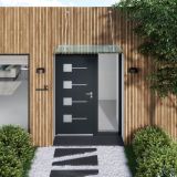 NADSTREŠEK NAD VRATI ARTENS PRITRDILNI NOSILEC GAMBI 140X90CM NERJAVEČE JEKLO