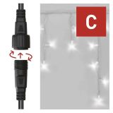 PROFI LED POVEZOVALNA VERIGA BELA ' LEDENE SVEČE, 3 M, ZUNANJA, HLADNA BELA