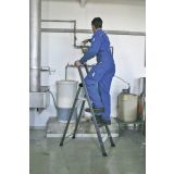 PROSTOSTOJEČA LESTEV KRAUSE 4 STOPNIČNA MONTO SEPRO S