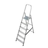 PROSTOSTOJEČA LESTEV KRAUSE CORDA 6 STOPNIČNA 1.8M - DELOVNA VIŠINA 3.2M