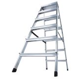 PROSTOSTOJEČA LESTEV KRAUSE MONTO DOPPLO 2X6 STOPNIC 1.3M DELOVNA VIŠINA 2.85M