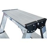 PROSTOSTOJEČA LESTEV KRAUSE MONTO DOPPLO 2X6 STOPNIC 1.3M DELOVNA VIŠINA 2.85M