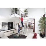 PROSTOSTOJEČA LESTEV KRAUSE MONTO MULTIGRIP 1X5 STOPNIC 1.4M DELOVNA VIŠINA 3.05M