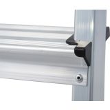 PROSTOSTOJEČA LESTEV KRAUSE MONTO 1X5 STOPNIČNA 1.65M DELOVNA VIŠINA 3.05M