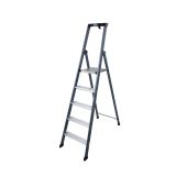 PROSTOSTOJEČA LESTEV KRAUSE MONTO SEPRO S 1X5 STOPNIC 1.6M DELOVNA VIŠINA 3.05M