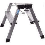 PROSTOSTOJEČA LESTEV KRAUSE MONTO TREPPY 2X2 STOPNIC 0.45M DELOVNA VIŠINA 2.45M