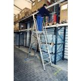 PROSTOSTOJEČA LESTEV KRAUSE STABILO 10 STOPNIČNA 3.35M