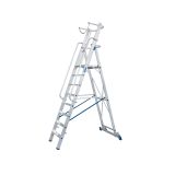 PROSTOSTOJEČA LESTEV KRAUSE STABILO 8 STOPNIČNA 2.9M