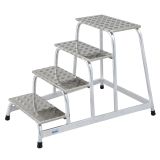 PROSTOSTOJEČA LESTEV KRAUSE STABILO KOVINSKA PLATFORMA 1X4 0.8M