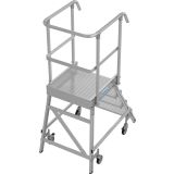 PROSTOSTOJEČA LESTEV KRAUSE STABILO PREMIČNI PODEST 4 STOPNIC 2M