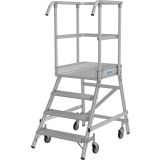 PROSTOSTOJEČA LESTEV KRAUSE STABILO PREMIČNI PODEST 4 STOPNIC 2M