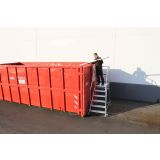 PROSTOSTOJEČA LESTEV KRAUSE STABILO PREMIČNI PODEST 6 STOPNIC BREZ ROČAJEV/OGRAJE