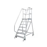 PROSTOSTOJEČA LESTEV KRAUSE STABILO PREMIČNI PODEST 7STOPNIC ENOSTRANSKI BREZ ROČAJEV